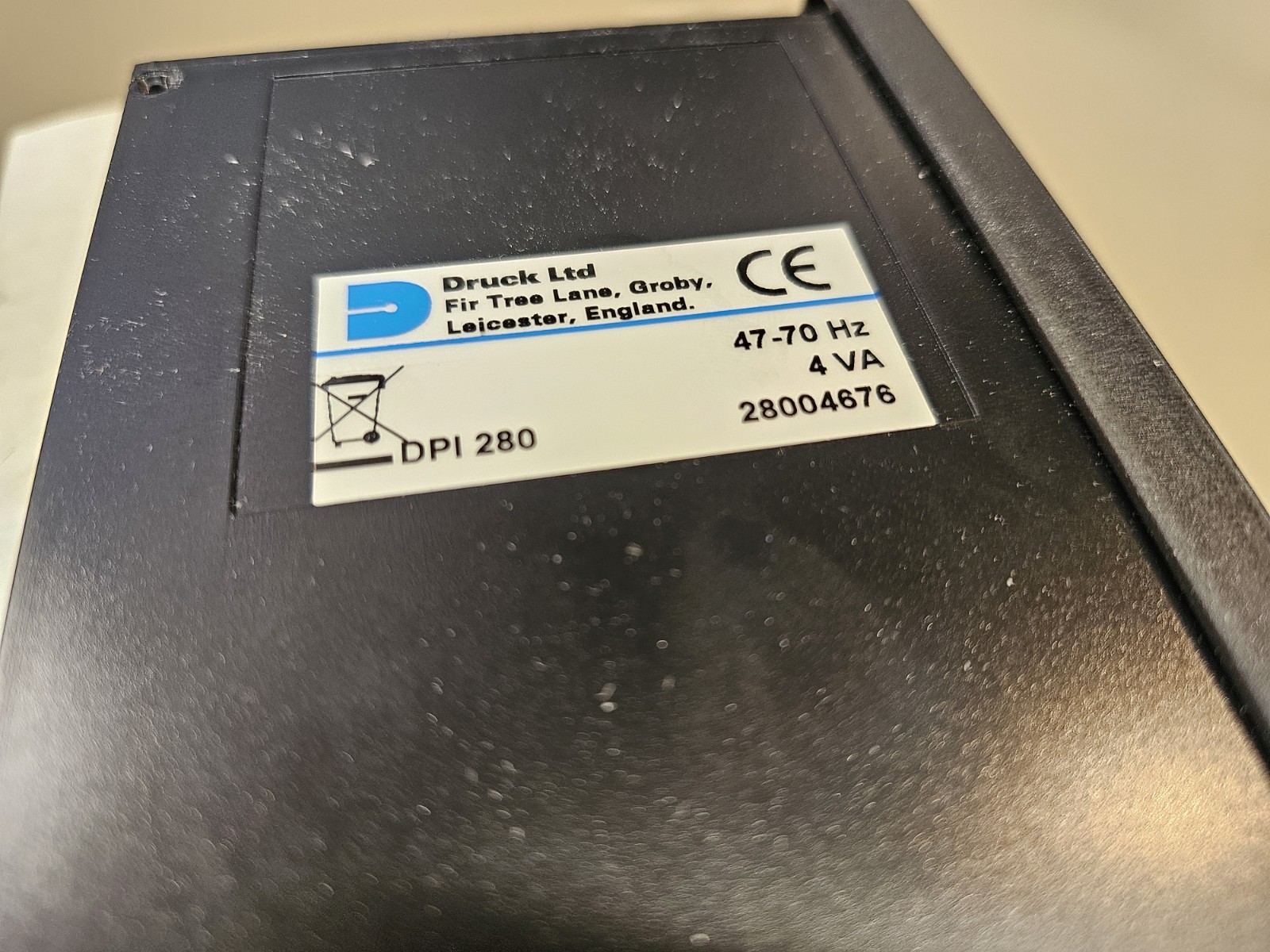 DPI-280 Panel Meter by DRUCK