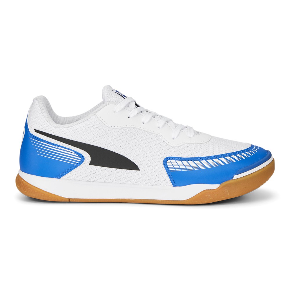 PUMA Pressing Iii Indoor Soccer Mens White Sneakers Athletic Shoes 10693404