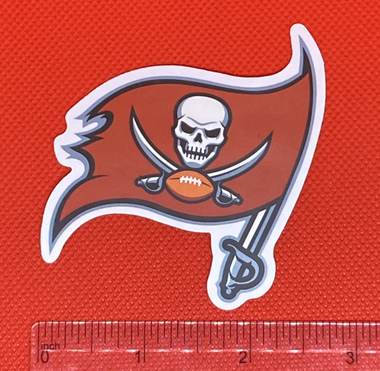 Tampa Bay Buccaneers Logo Football Decal Sticker Free Fast US Shipping 🇺🇸