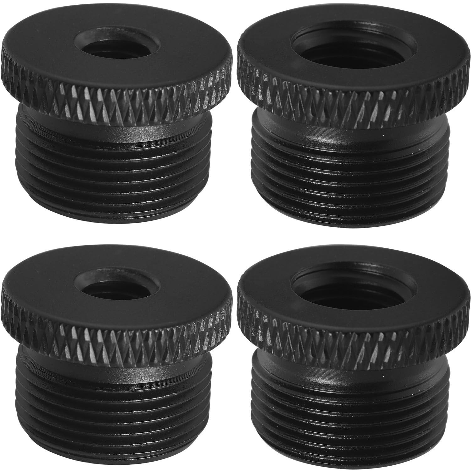 4PCS Tripod Adapter Screws 3/8 Female to 5/8 Male 1/4 Female to 5/8 Male Micr...