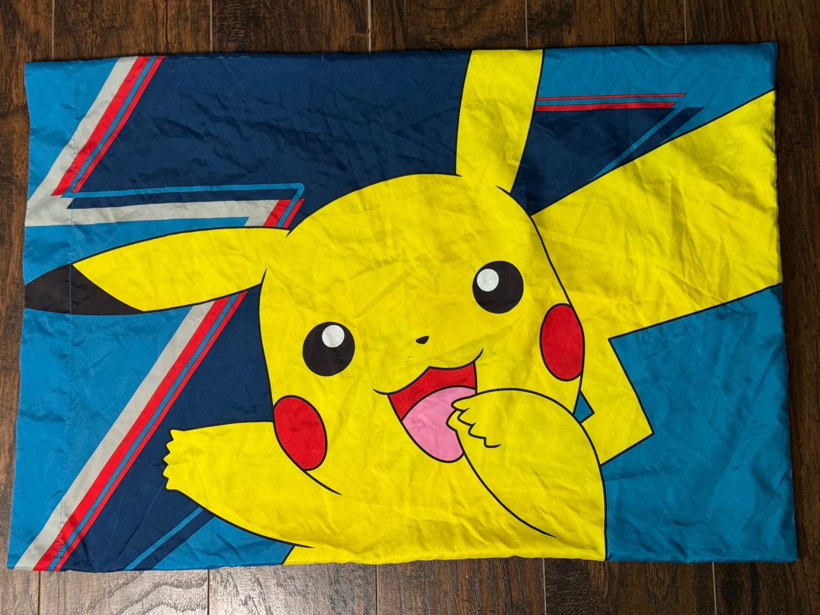 Pokemon Pikachu Pillowcase (Two) Kids TV Show Anime 30” x 20” Double Sided