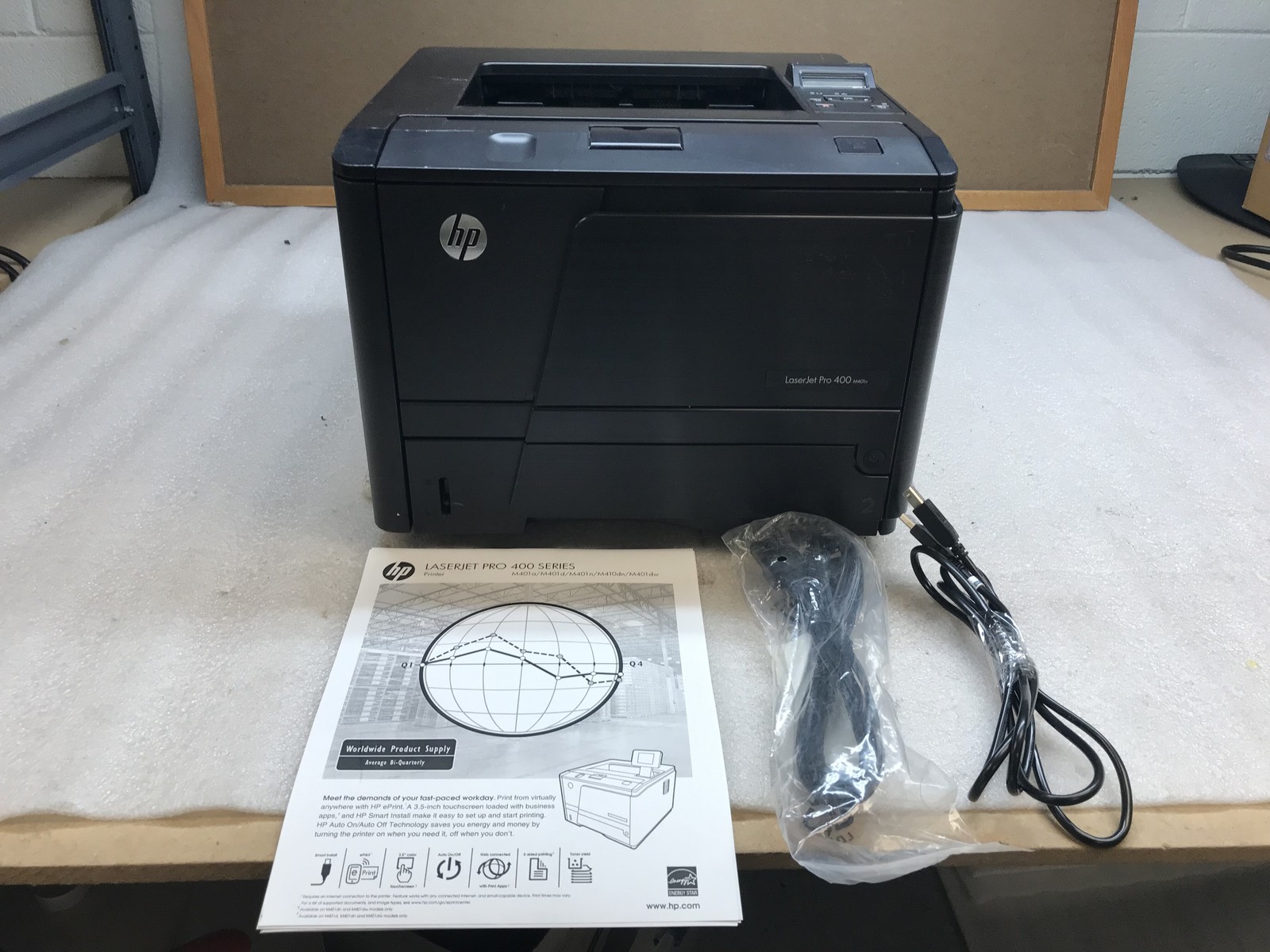 HP Laserjet Pro M401dne CZ195A Printer - Toner Included 22K pg ct
