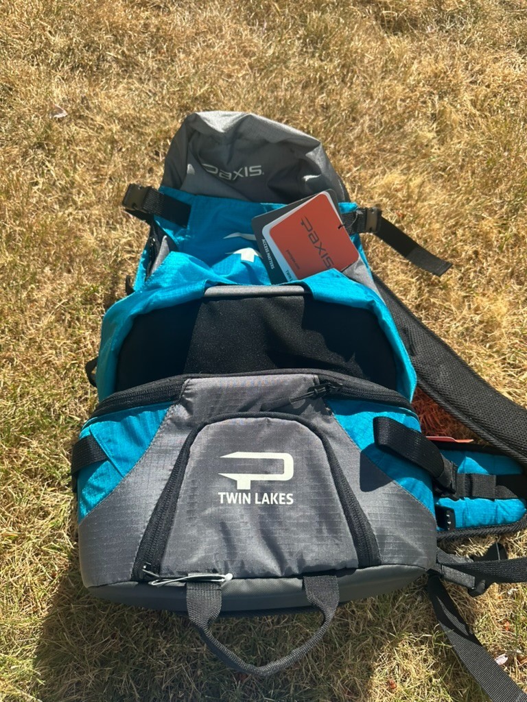 Paxis Twin Lakes Swing Arm Backpack 30 Liter Blue NEW