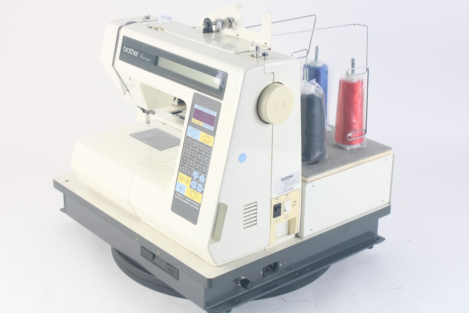 Brother Boutique BAS-46 Compact Computerized Monogramming Machine
