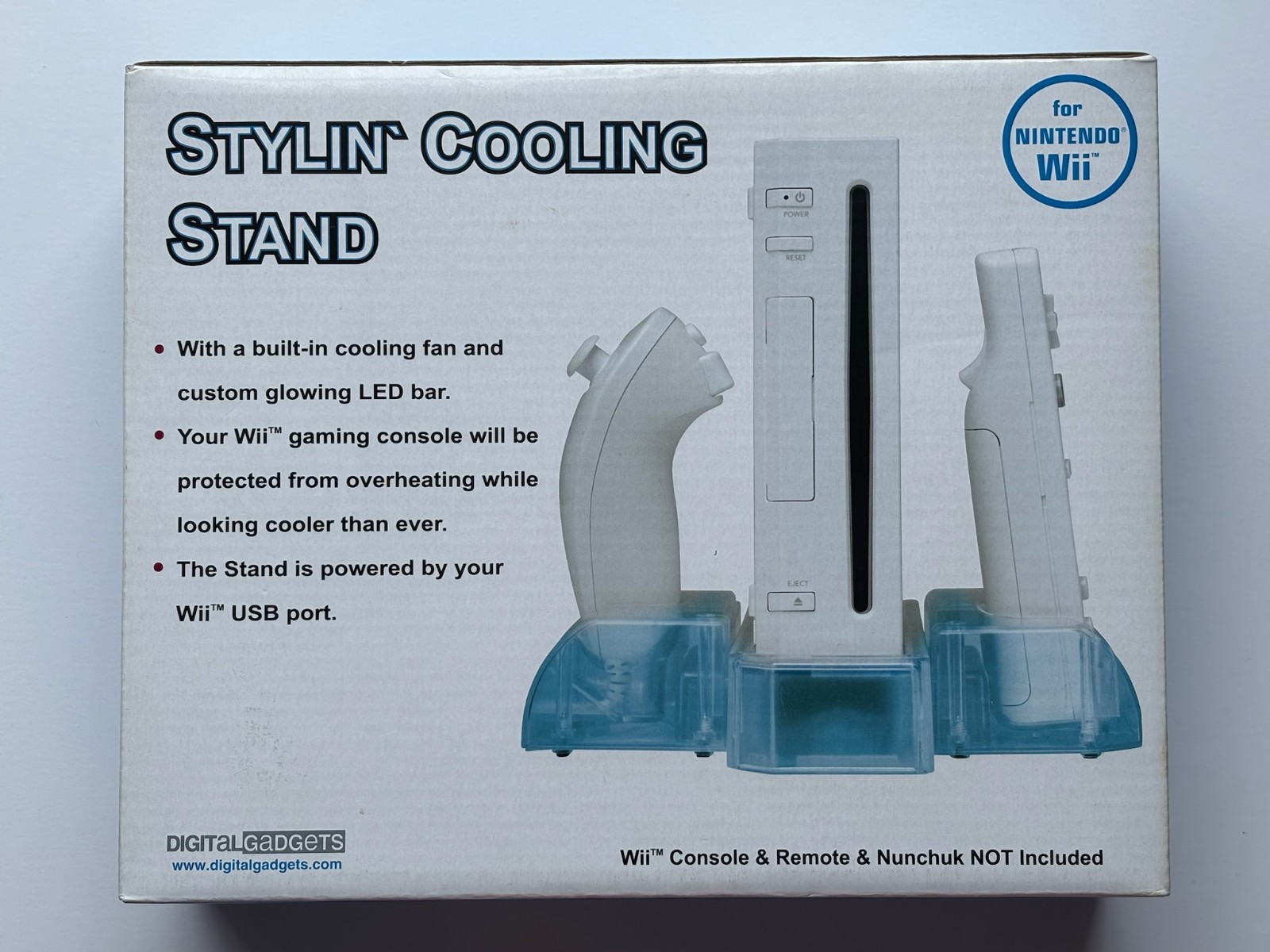 Digital Gadgets Stylin' Cooling Stand for Nintendo Wii