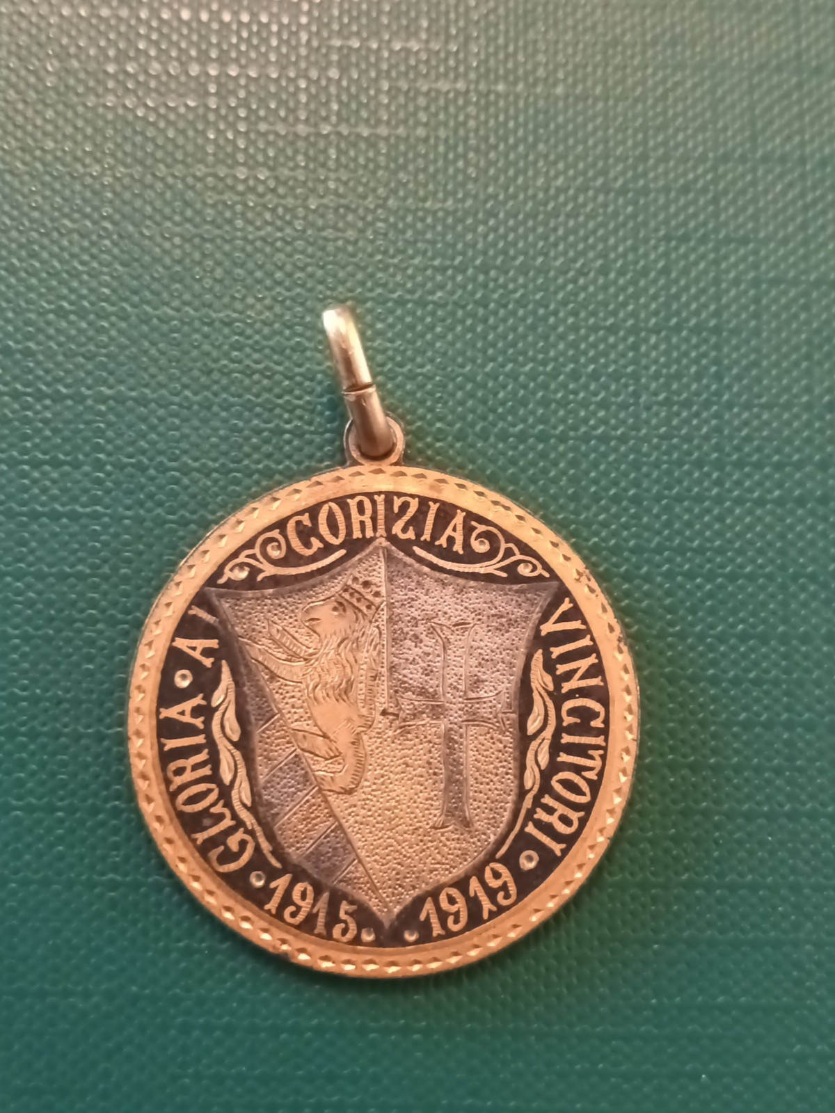 Gabriele D'Annunzio River Rare Patriotic Medal Gorizia Arditi Squadron