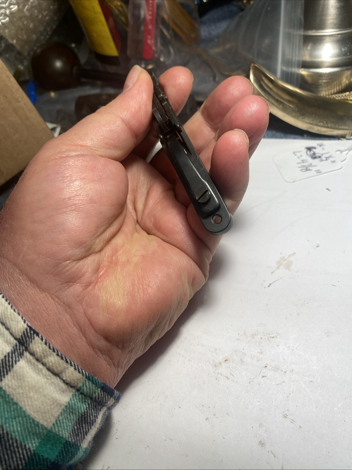 New Lyman Double Set Trigger Assembly and Screw.