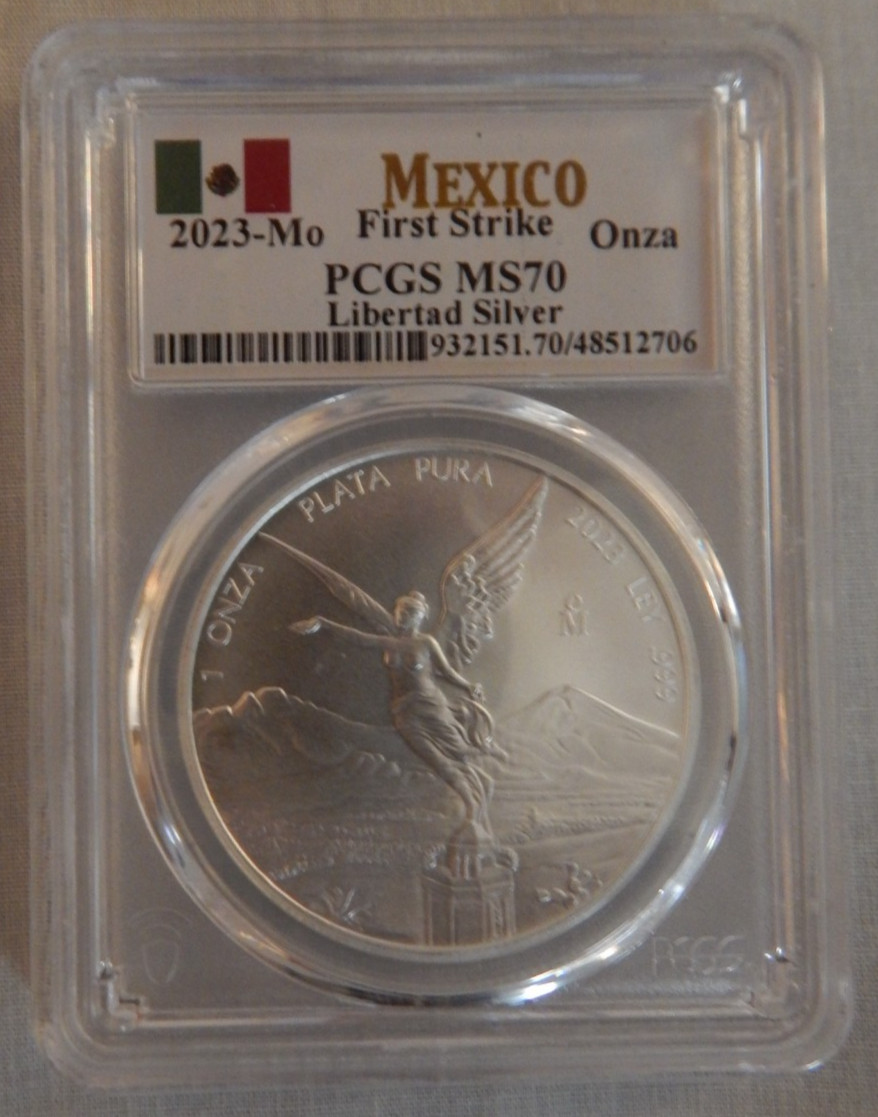 2023 - PCGS MS 70 Silver Libertad - First Strike