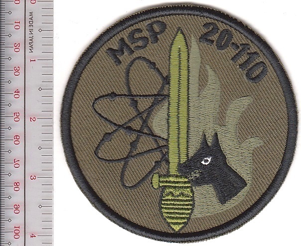 France Air Force K-9 Security Squadron Canine Creil Airbase Armee NO TARIFF
