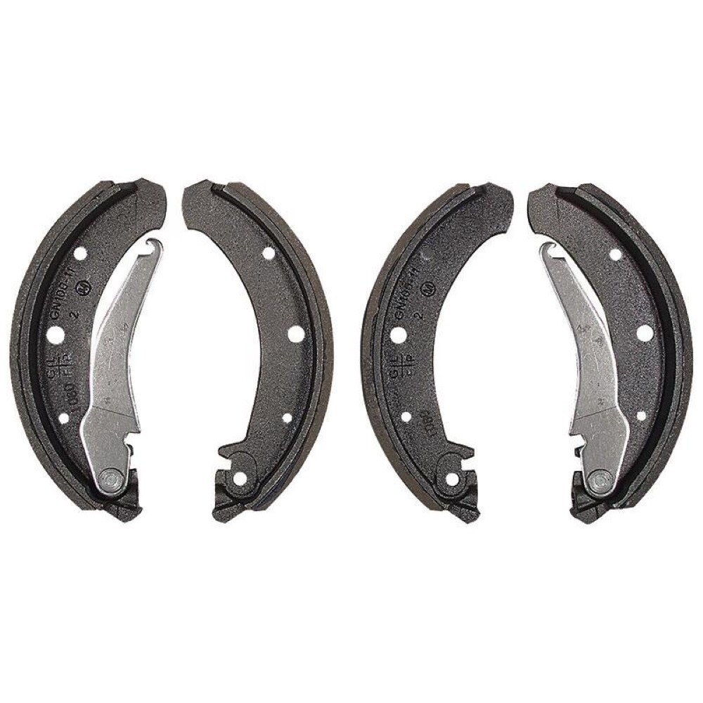 2800017 Set of 4 Brake Shoe for Clark CGC20 CGC25 CGC30 CGP20 CGP25 Forklift