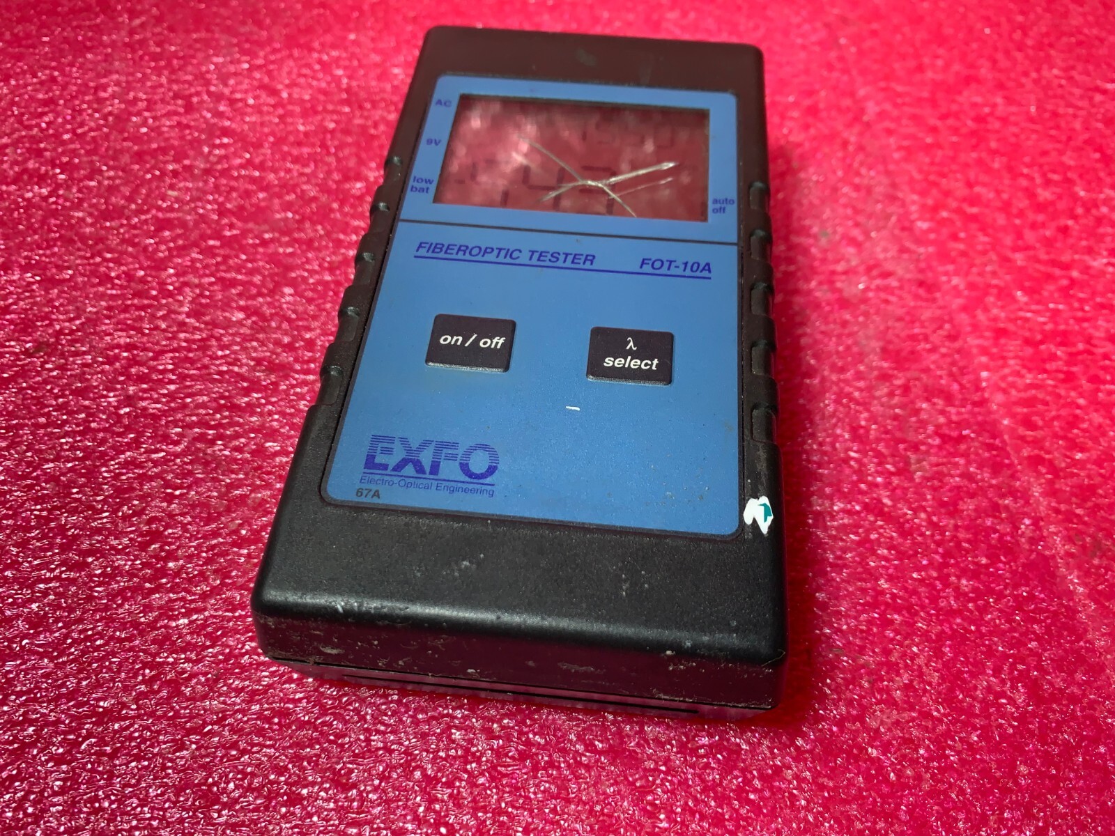 Exfo Fiberoptic Tester Model FOT-10A