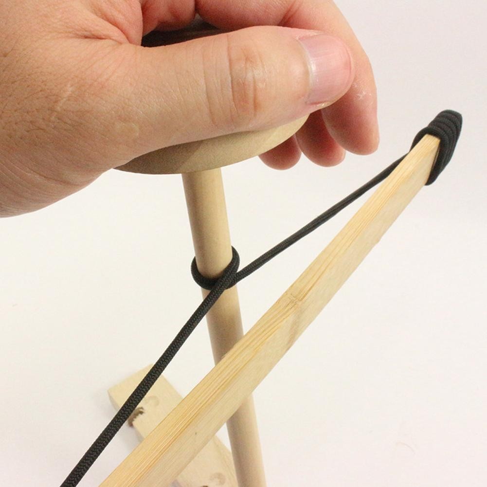 Outdoor Primitive Fire Starter Tool Wood Bow Drill Survival Friction single