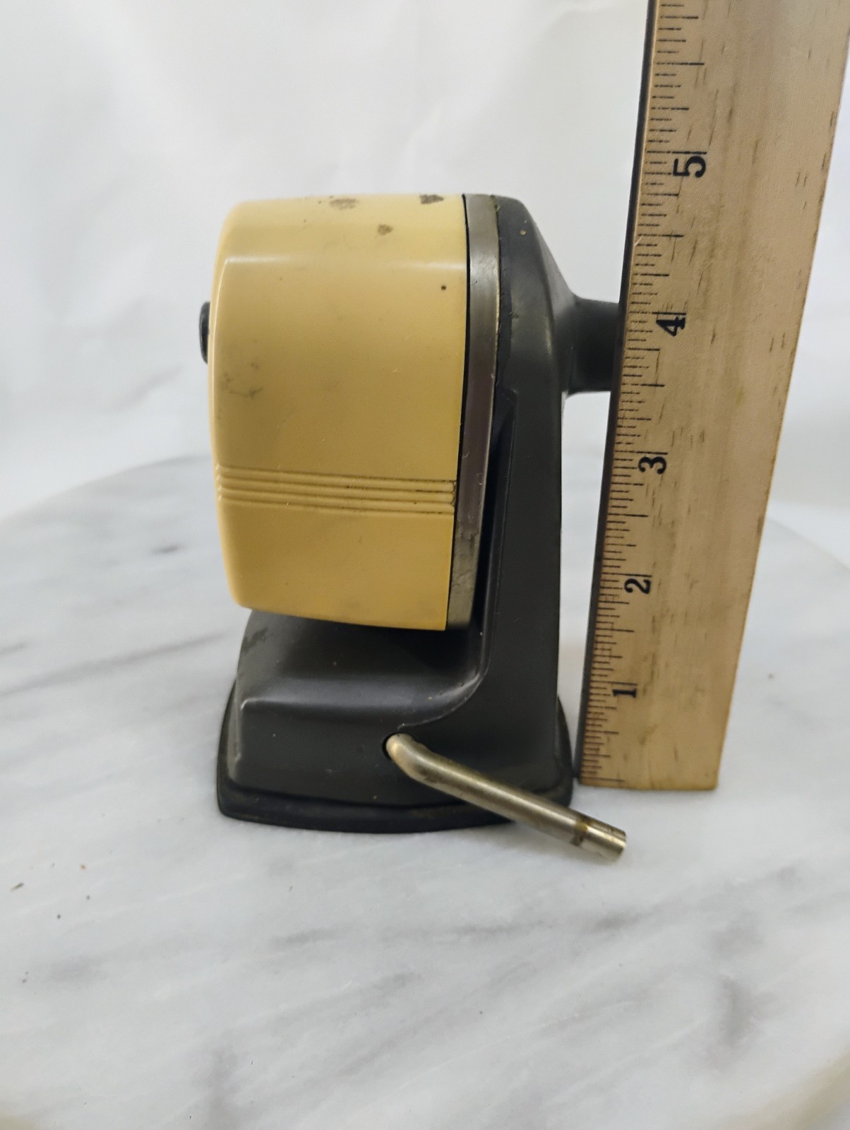 Vintage Table Mounted Sears Pencil Sharpener WORKS
