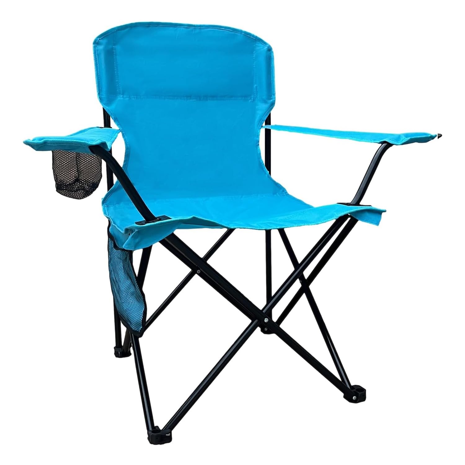 VOYSIGN Folding Camping Chair with Cup Holder & Storage Bag, 225lbs Capacity,...