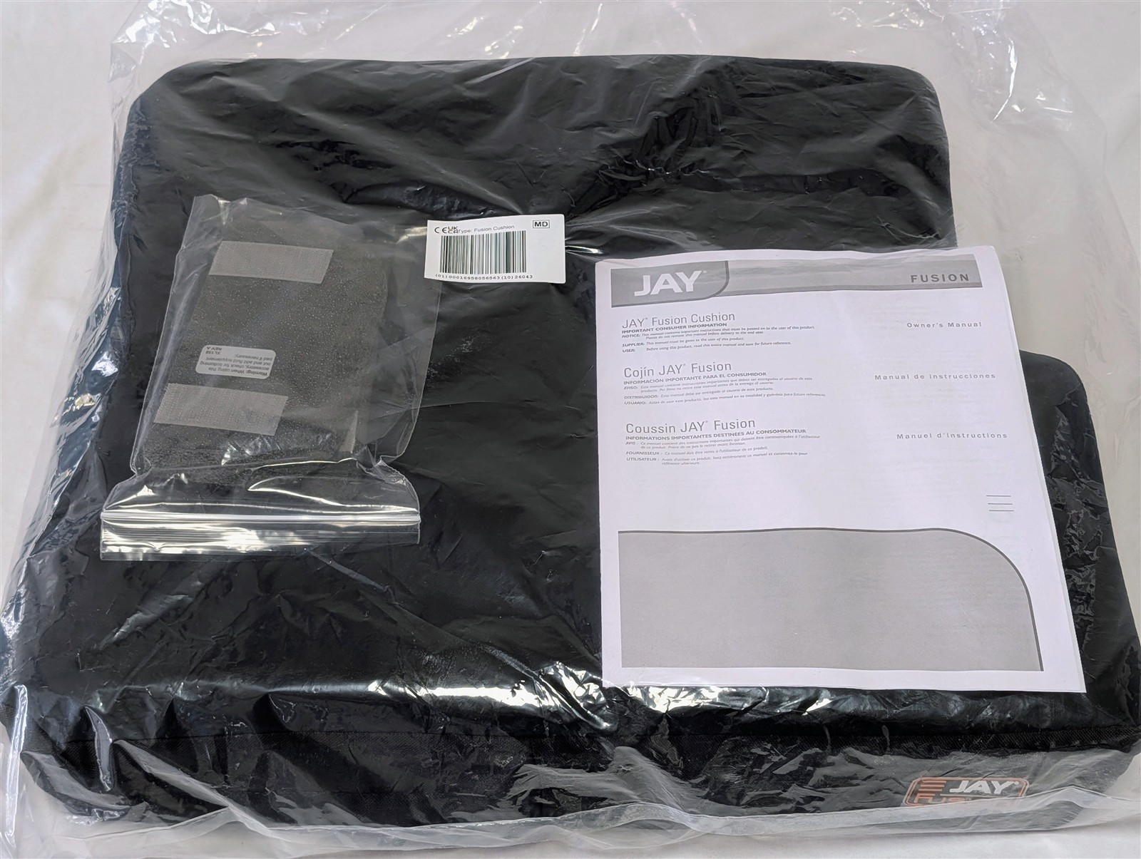 JAY Fusion Cryo Fluid Wheelchair Cushion 18x20 MJFUSION1820CFH 18"W x 20"D