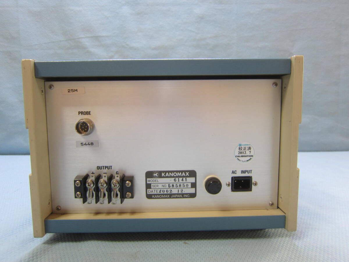 KANOMAX MODER 6141 ANEMOMASTER