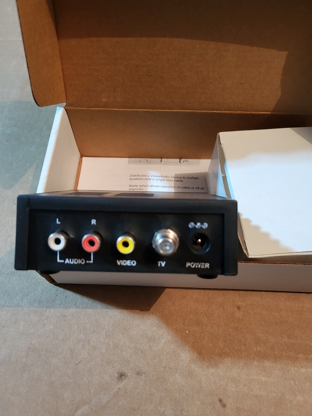 CE-LABS 1001F Programmable Analog RF. 125 Channel Modulator