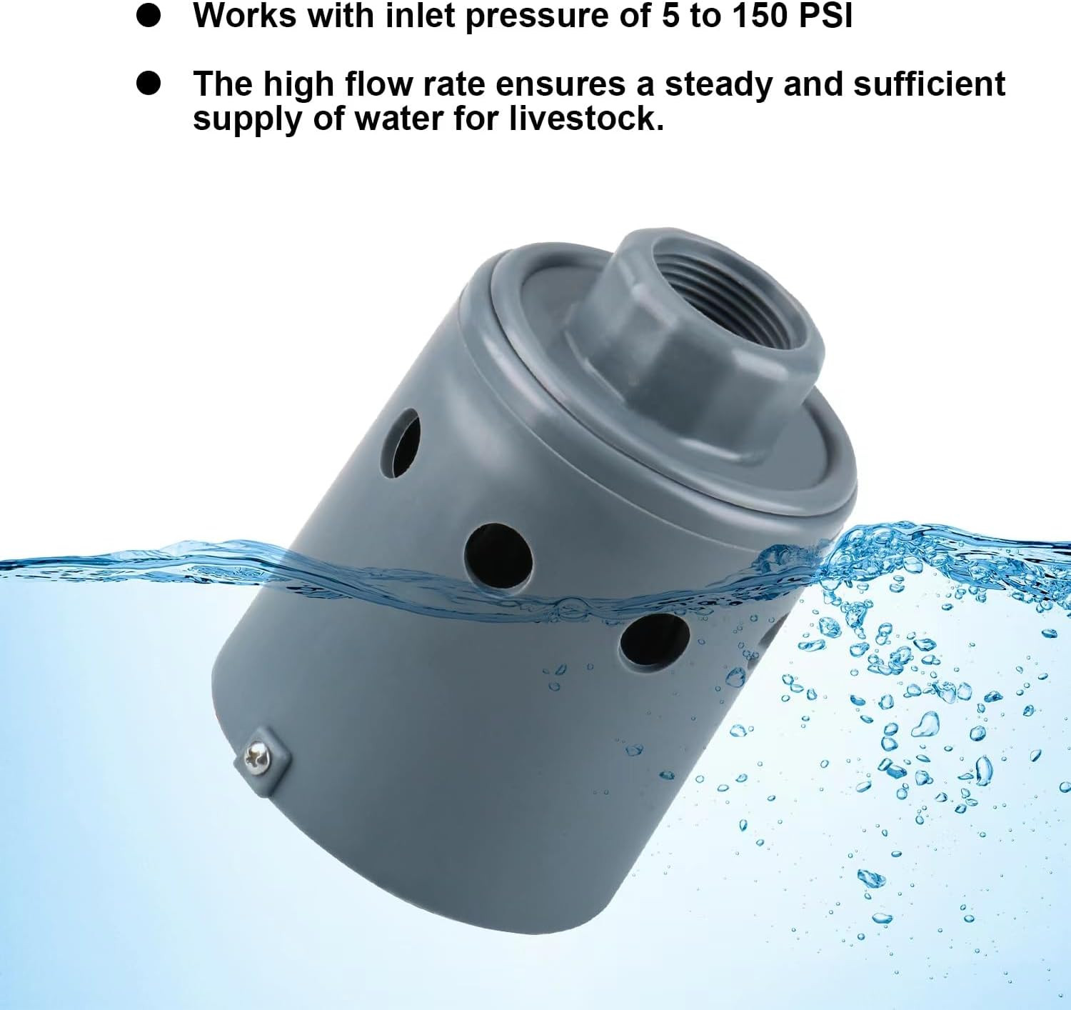 1" Automatic Float Valve Watering System-Ensure Reliable Water Supply, Replace O