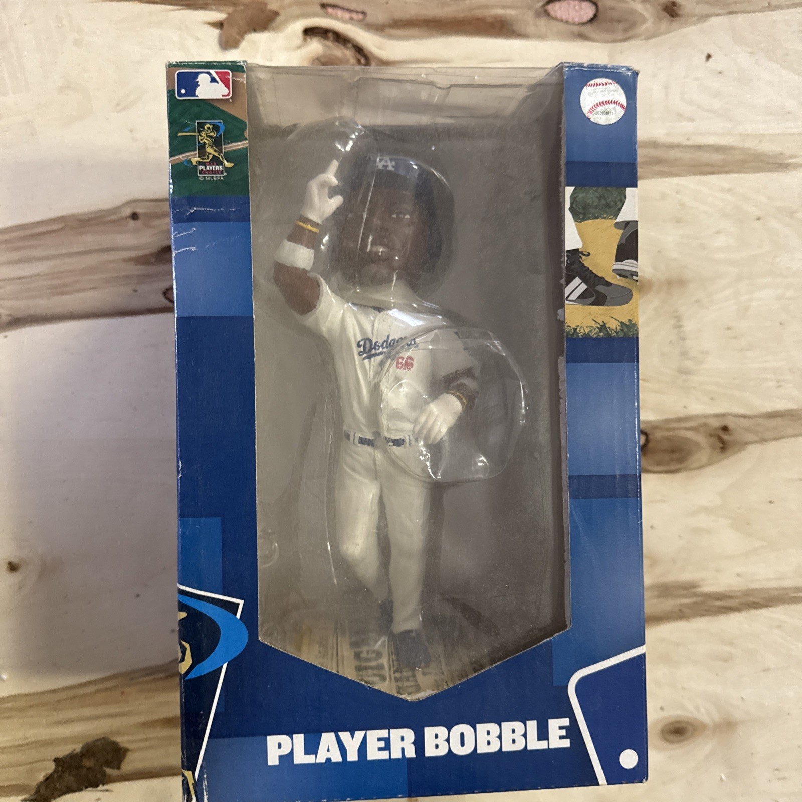 Yasiel Puig Los Angeles Dodgers Bobblehead Forever Limited Newspaper