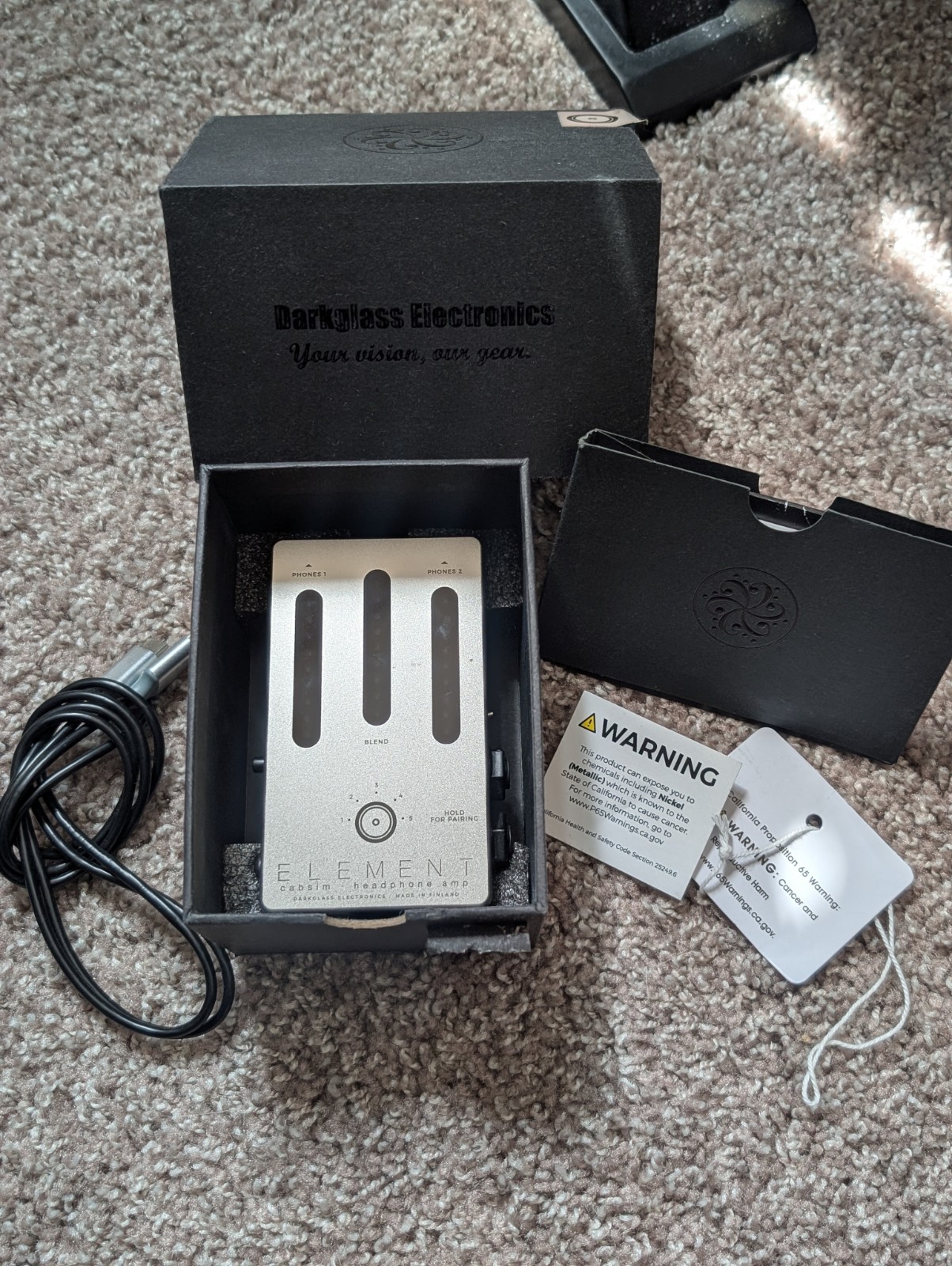 Darkglass Element Amp/ Cabsim, Headphone Amp, DI