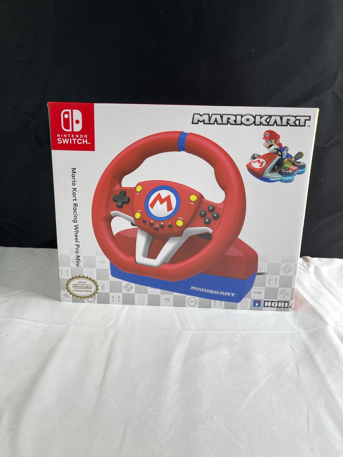 Hori NSW-204U Mario Kart Racing Wheel Pro Mini For Nintendo Switch
