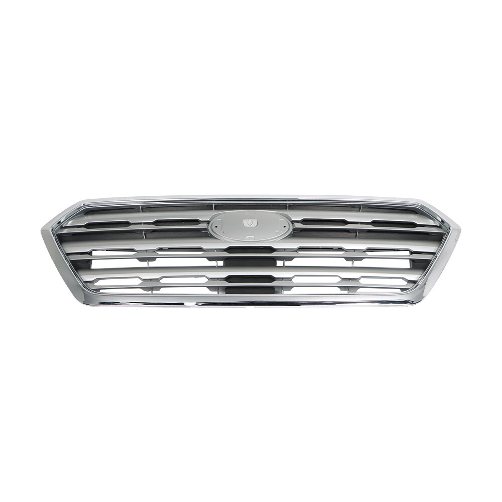 Fit For Subaru Outback 2015-2017 New Front Bumper Grill Grille Chrome Plastic