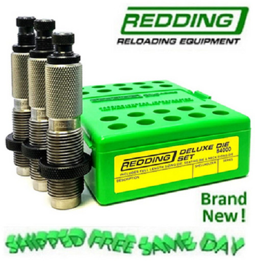 Redding Deluxe 3 Die Set for 6mm Advanced Rifle Cartridge (6mm ARC) NEW! # 84674