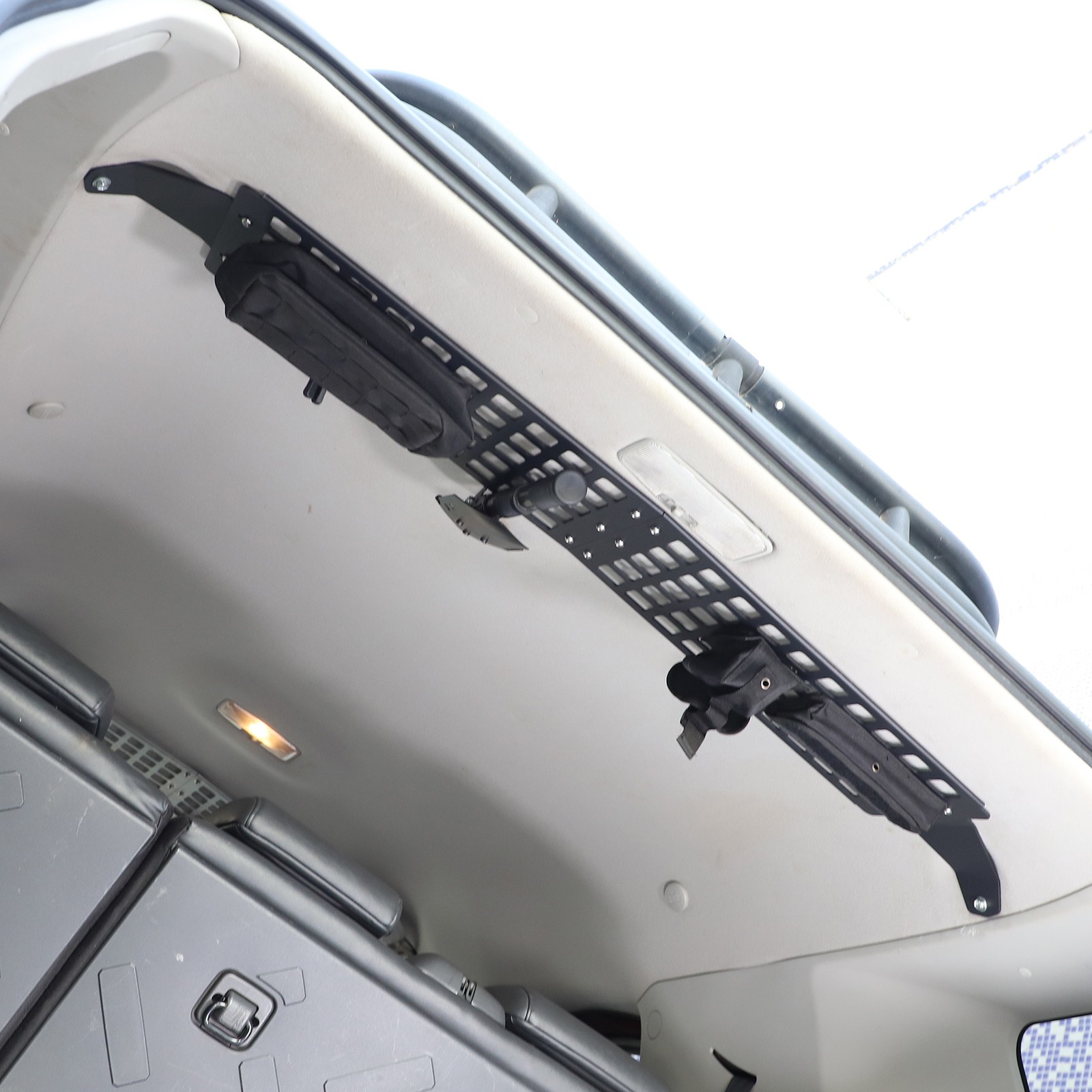 Fits Toyota FJ Cruiser 2007-2021 Front Roof Molle Storage Bag Bracket Alloy Rack