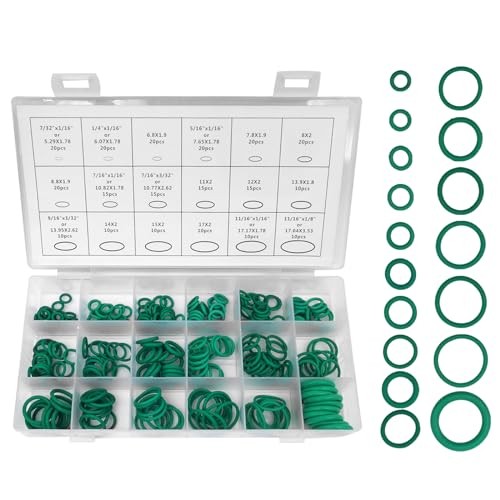 270pcs Compressor O Rings - Car Air Conditioning AC O Ring Kit Sealing ORings