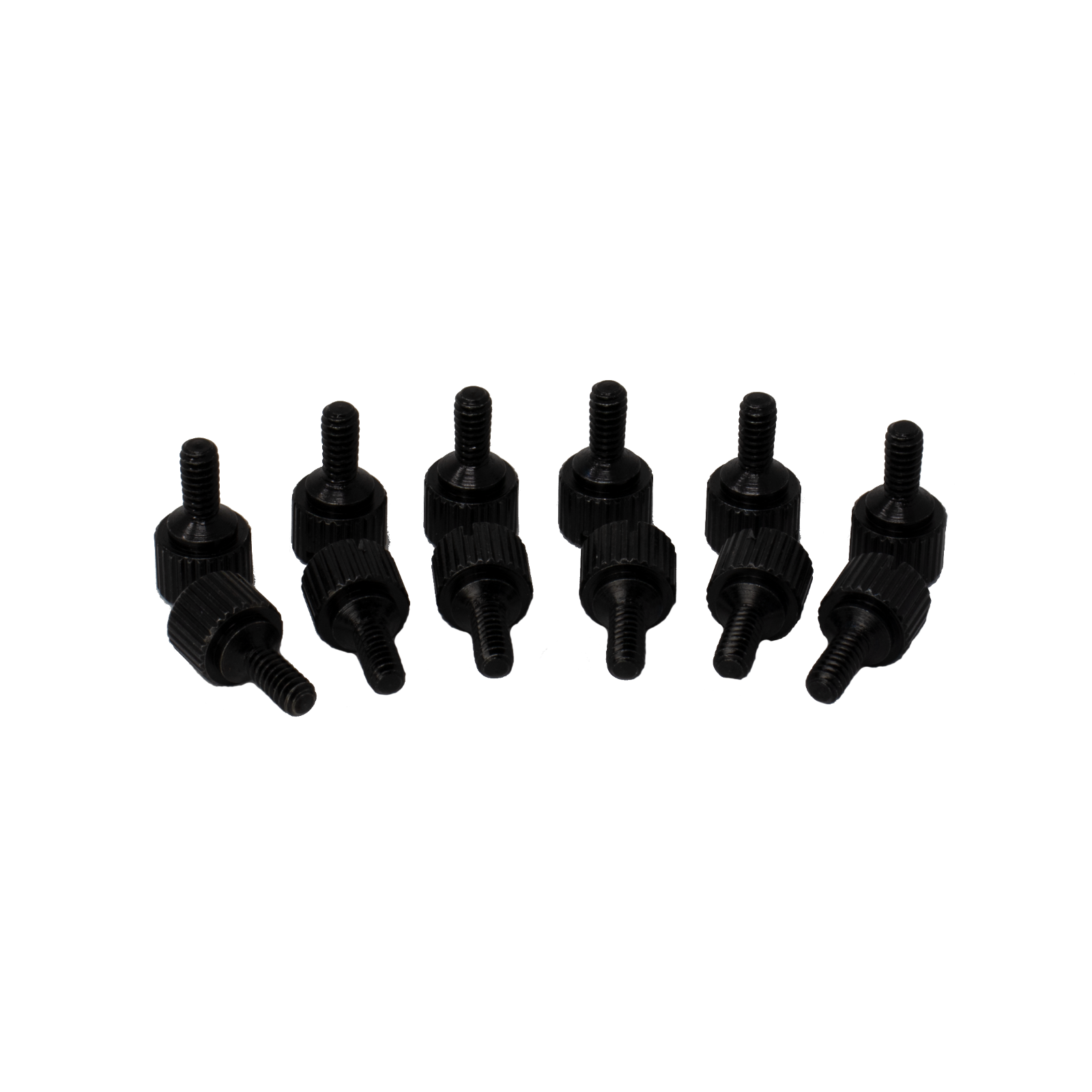 Trace Audio 500 Series Thumb Screws 12 Pack 4-40 Threads Black