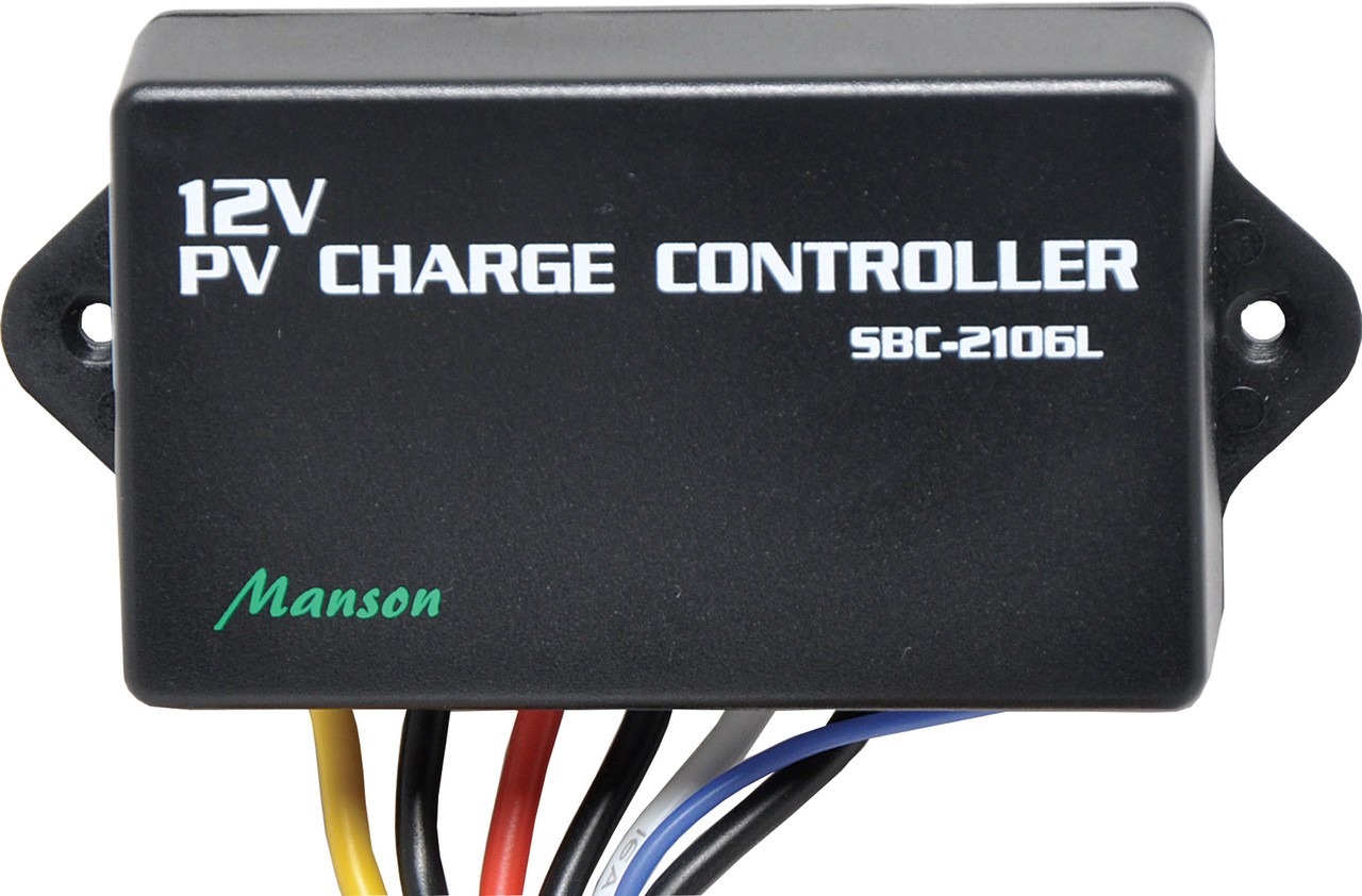 Manson 6A 12VDC PWM Night Switch Solar Charge Controller