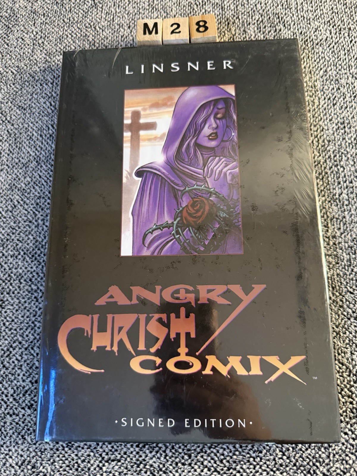 ANGRY CHRIST COMIXS: Limited Signed Edition Joseph Michael Linsner HC NEW SEALED
