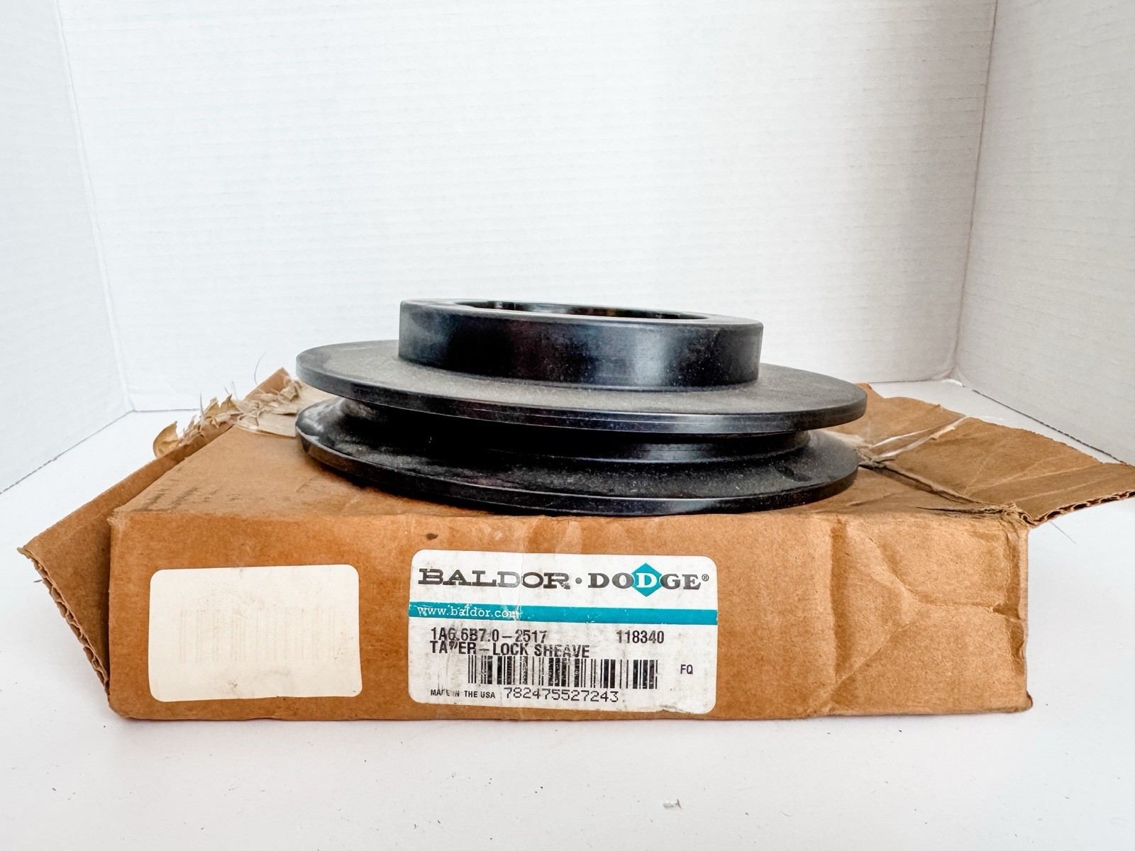 Dodge 118340 Sheave Pulley 1A6.6B7.0 -2517 Taper-lock Sheave