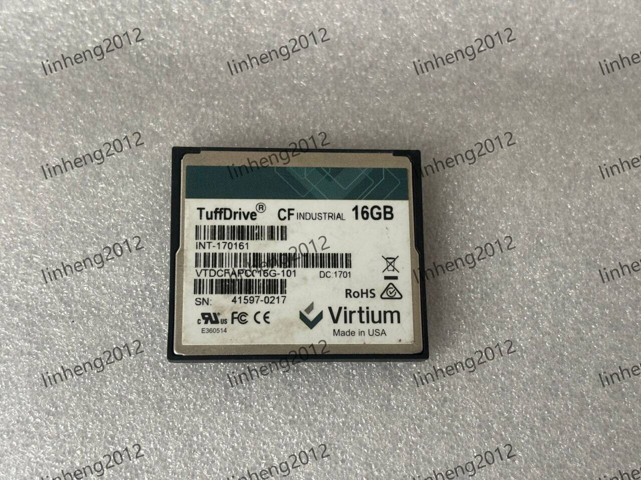 Virtium TuffDrive Industrial 16GB CF CARD