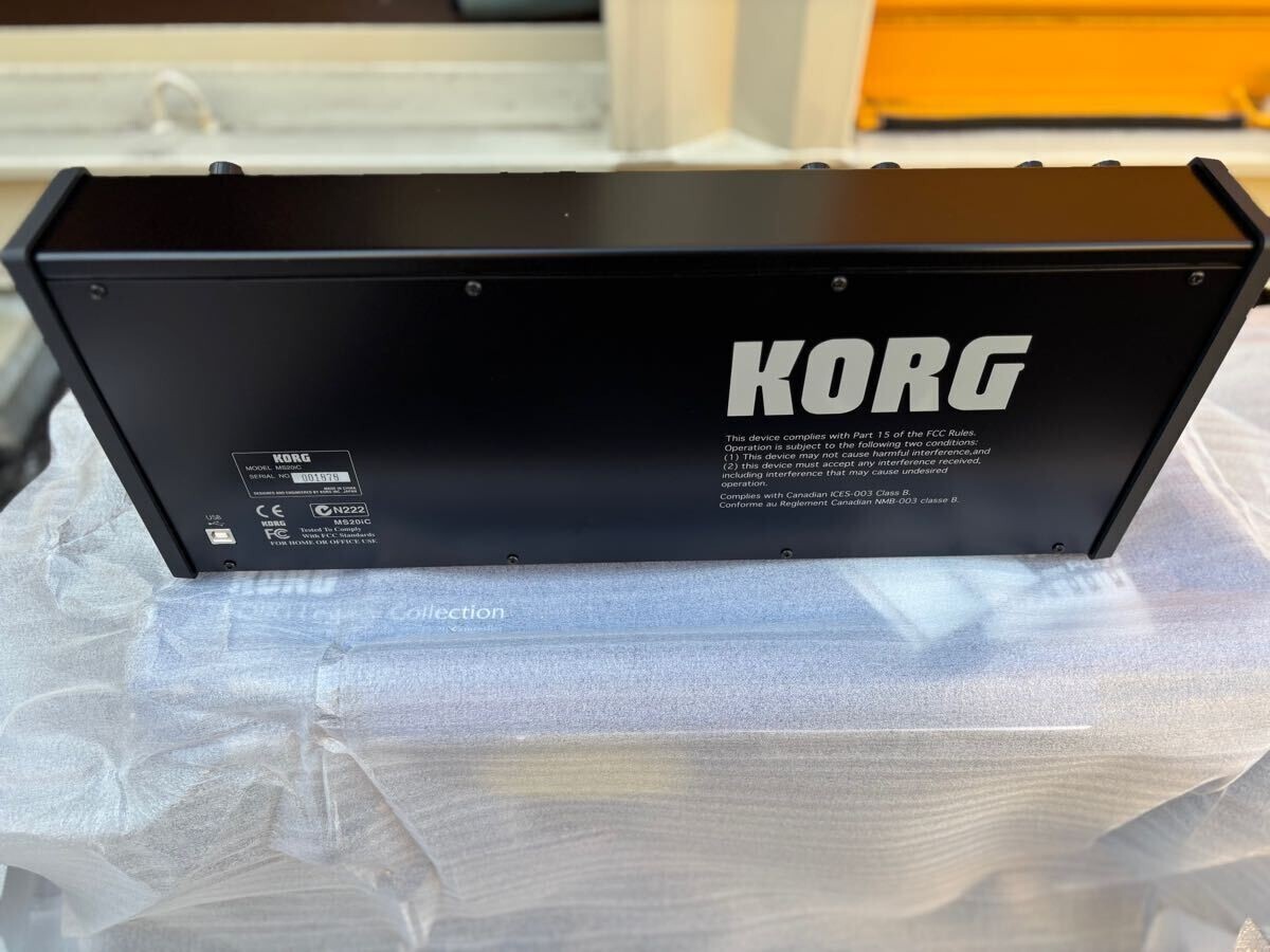 Korg MS-20ic Monophonic Analog controller Musical Instrument Confirmed Operation