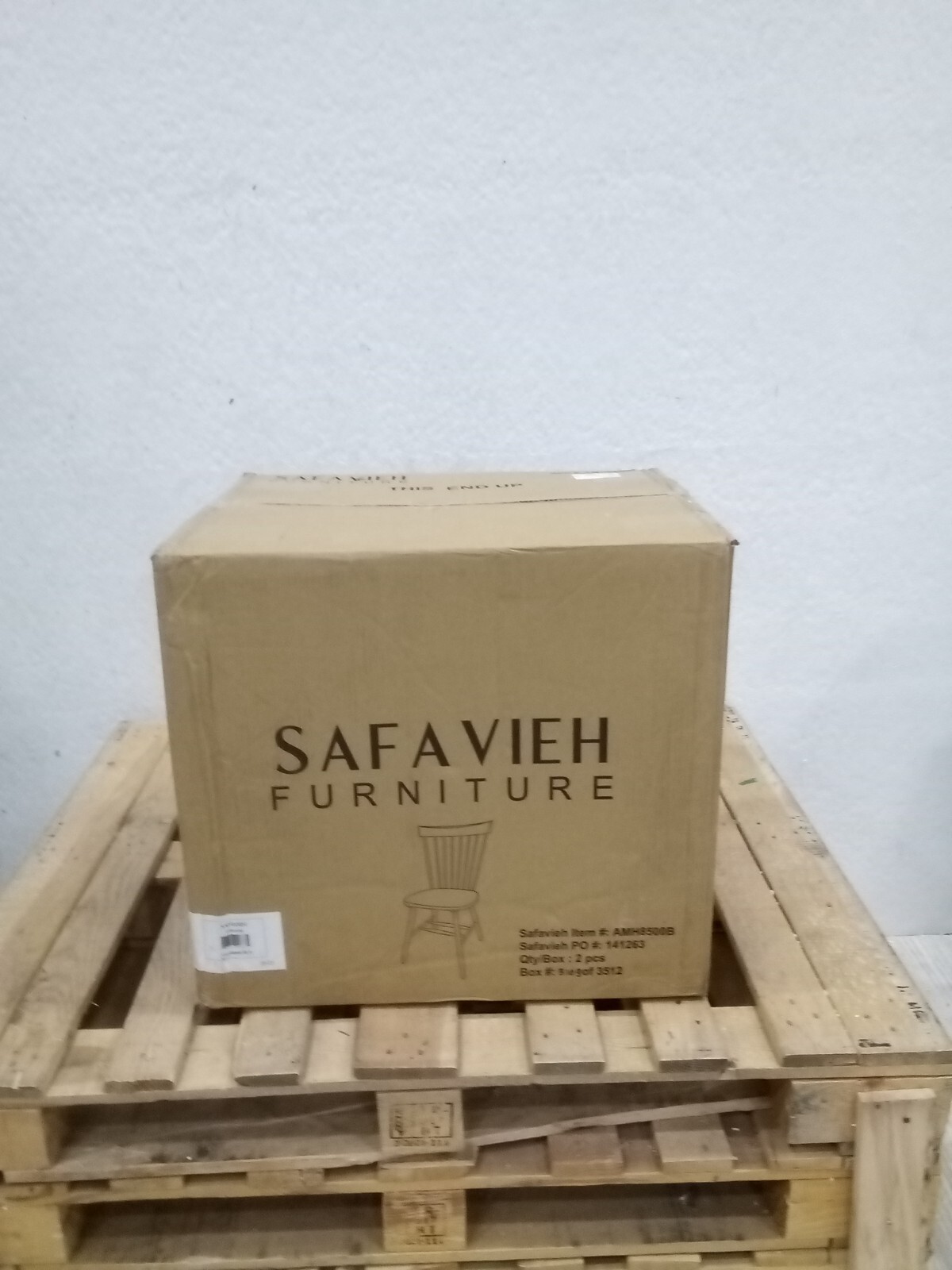 Safavieh Spindle Dining Chair ( Set Of 2), Reduced Price 2172722572 AMH8500B