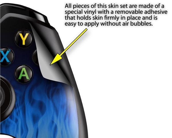 Fire Blue Skin for XBOX One Controller