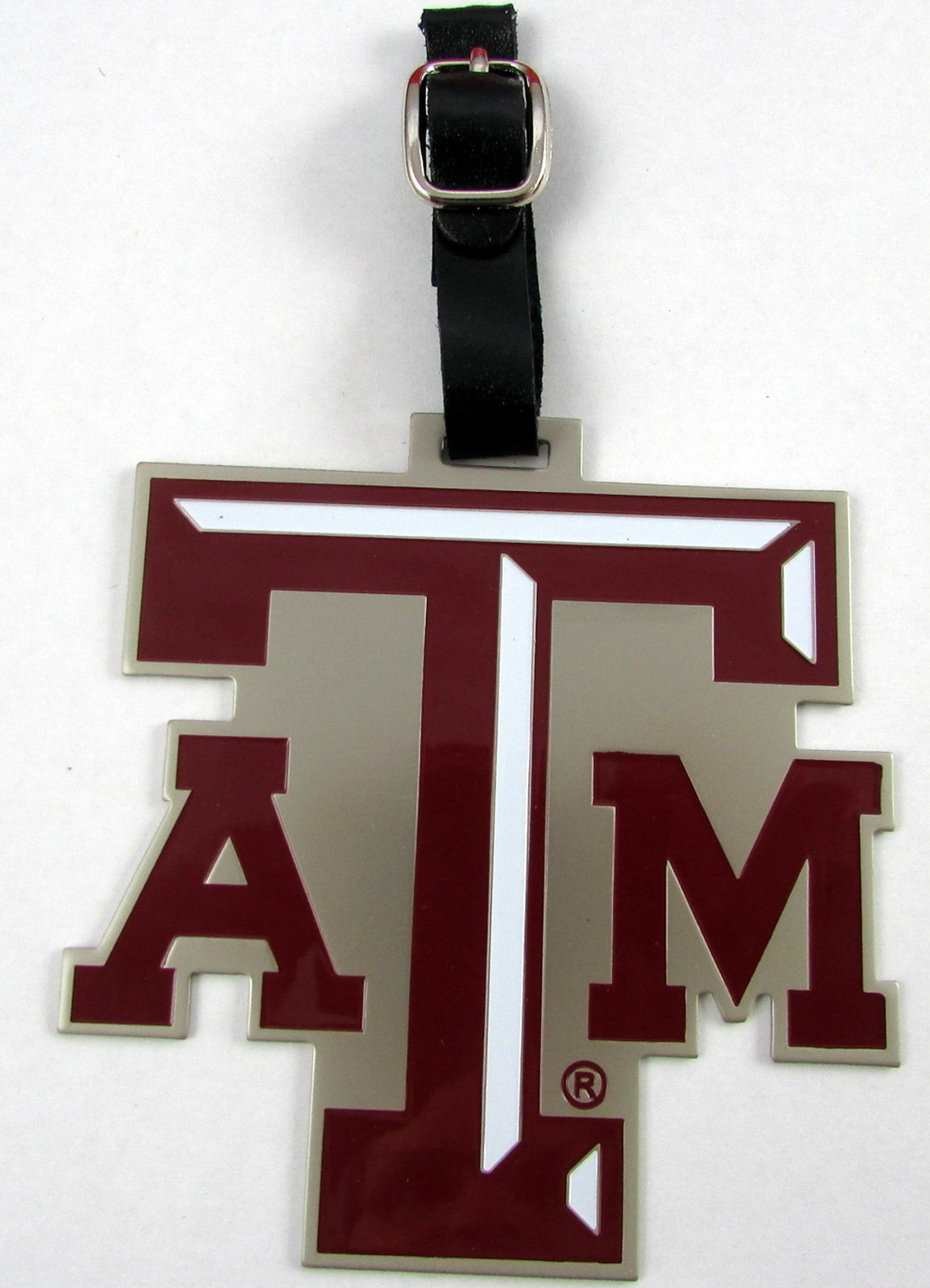 2 NCAA Golf Bag Heavy Metal LUGGAGE TAG TEXAS A & M AGGIES NEW