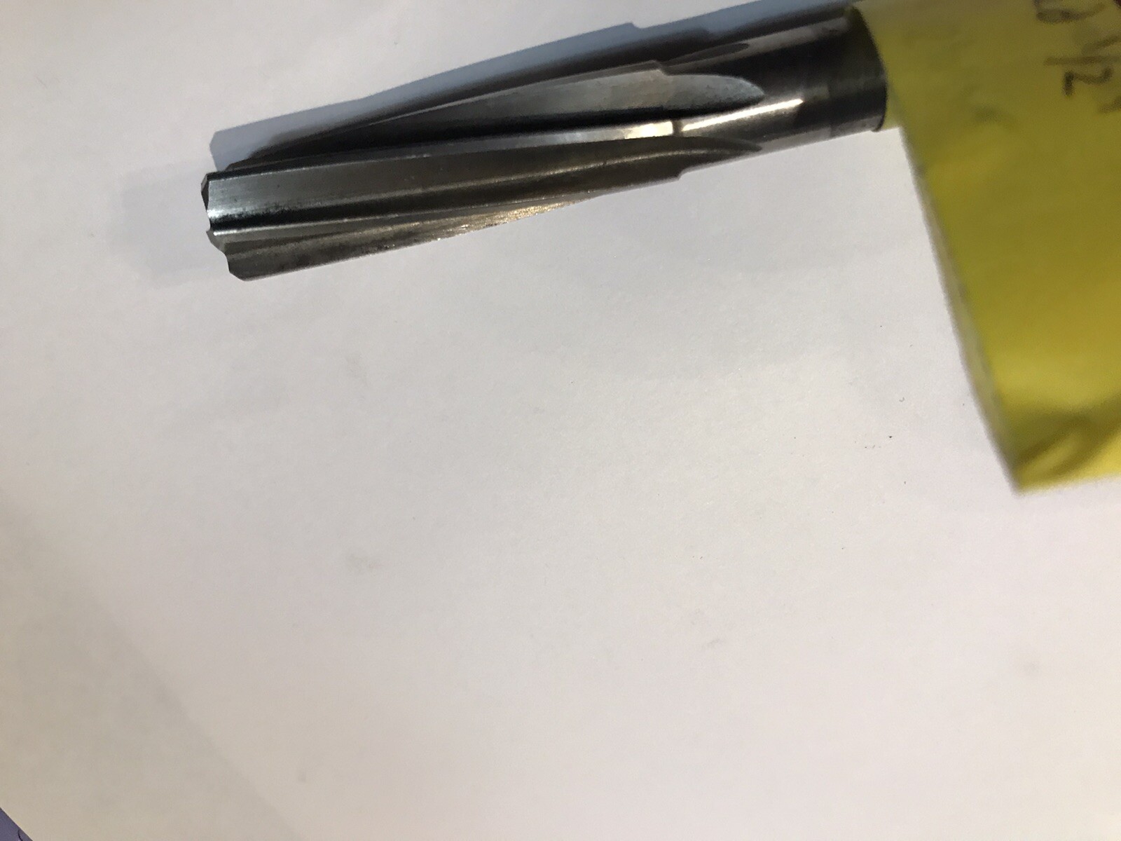 Reamer Bit 1/2” Spiral 6 Flute Stock #0500