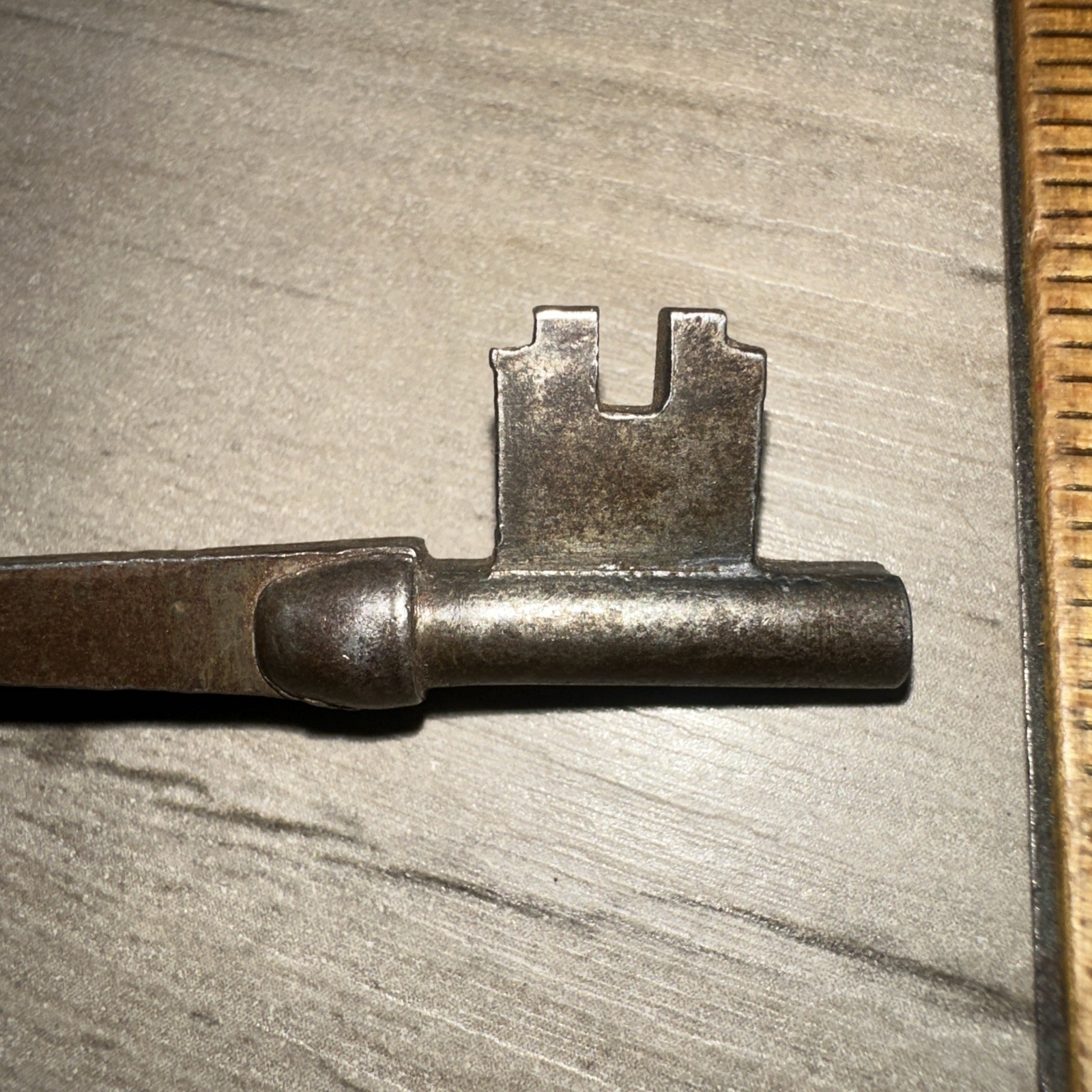 Antique PENN Skeleton Key #6 Solid Barrel. Legit Antique Key!
