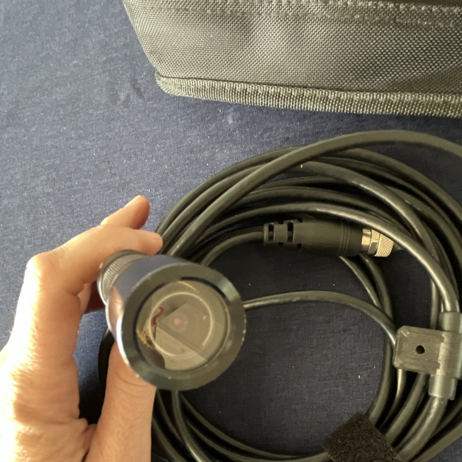 POV Camcorder V1.0 DV100 with Camera Control Unit, Wrist Remote, Cables, Case