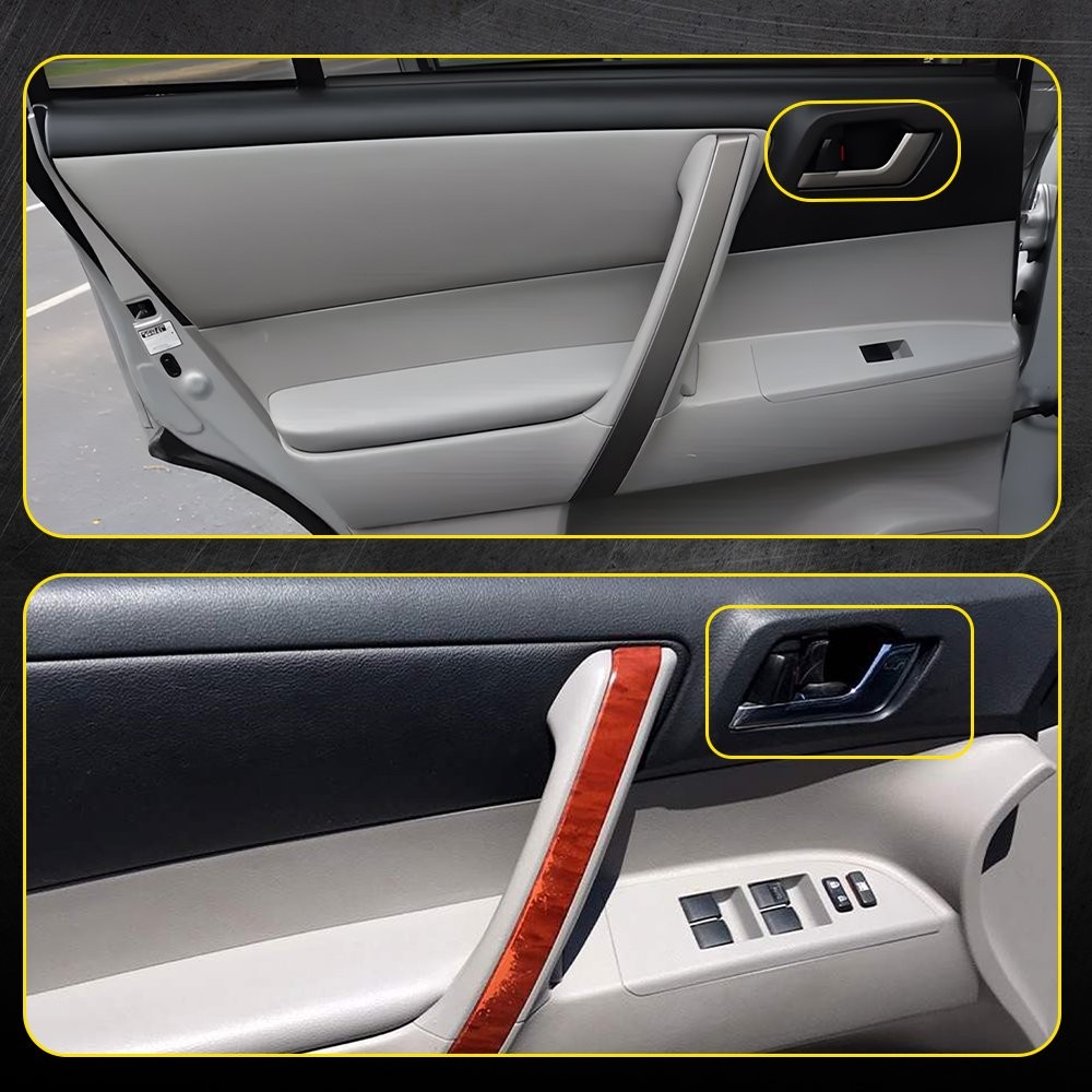 2x For Toyota Highlander 2008-2013 Front & Rear Left Inside Interior Door Handle
