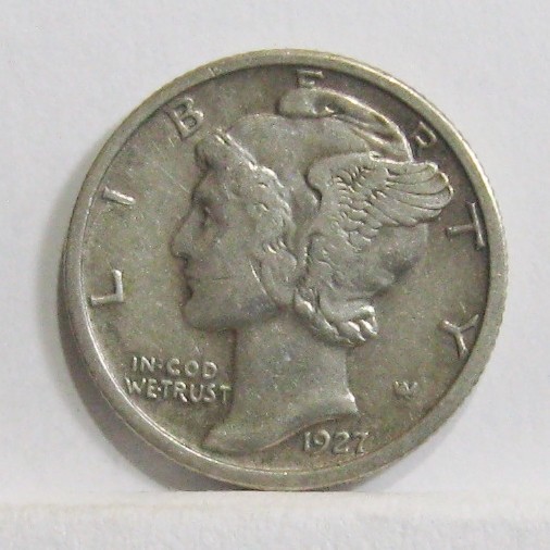 1927-P MERCURY DIME EF+ Details. $1.75 eBay Shipping Combined to $20 value
