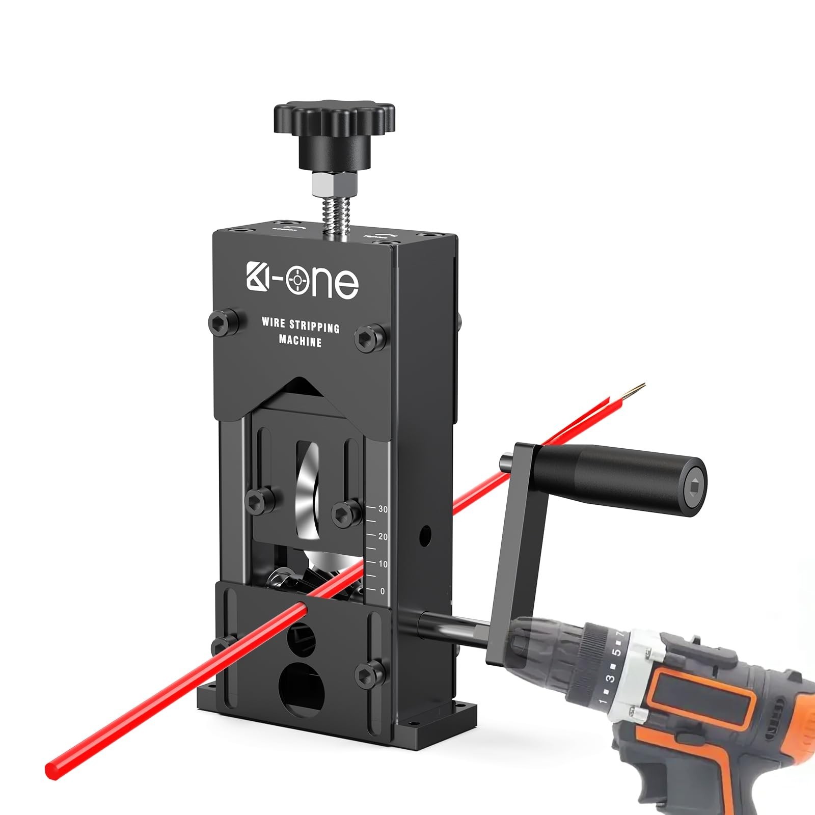 Manual Wire Stripping Machine for Scrap Copper - 0.06-1.18" Wire Stripper Tool,