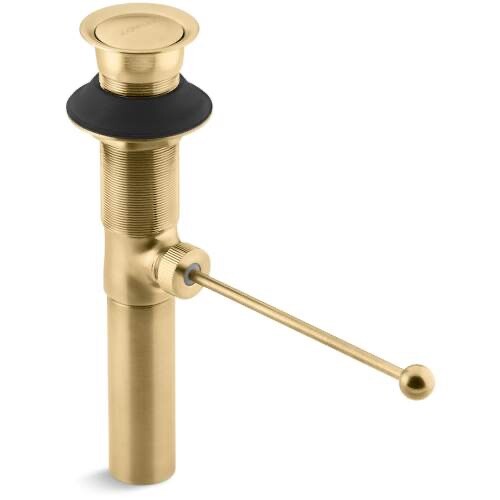 Kohler 7114-2MB Pop-Up Drain Lavatory w/o Overflow VIBRANT BRUSHED MODERNE BRASS