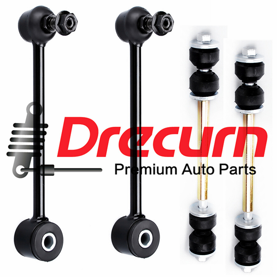 4Pcs Front Rear Sway Bar End Link SET For Tahoe Yukon Suburban 1500 Escalade