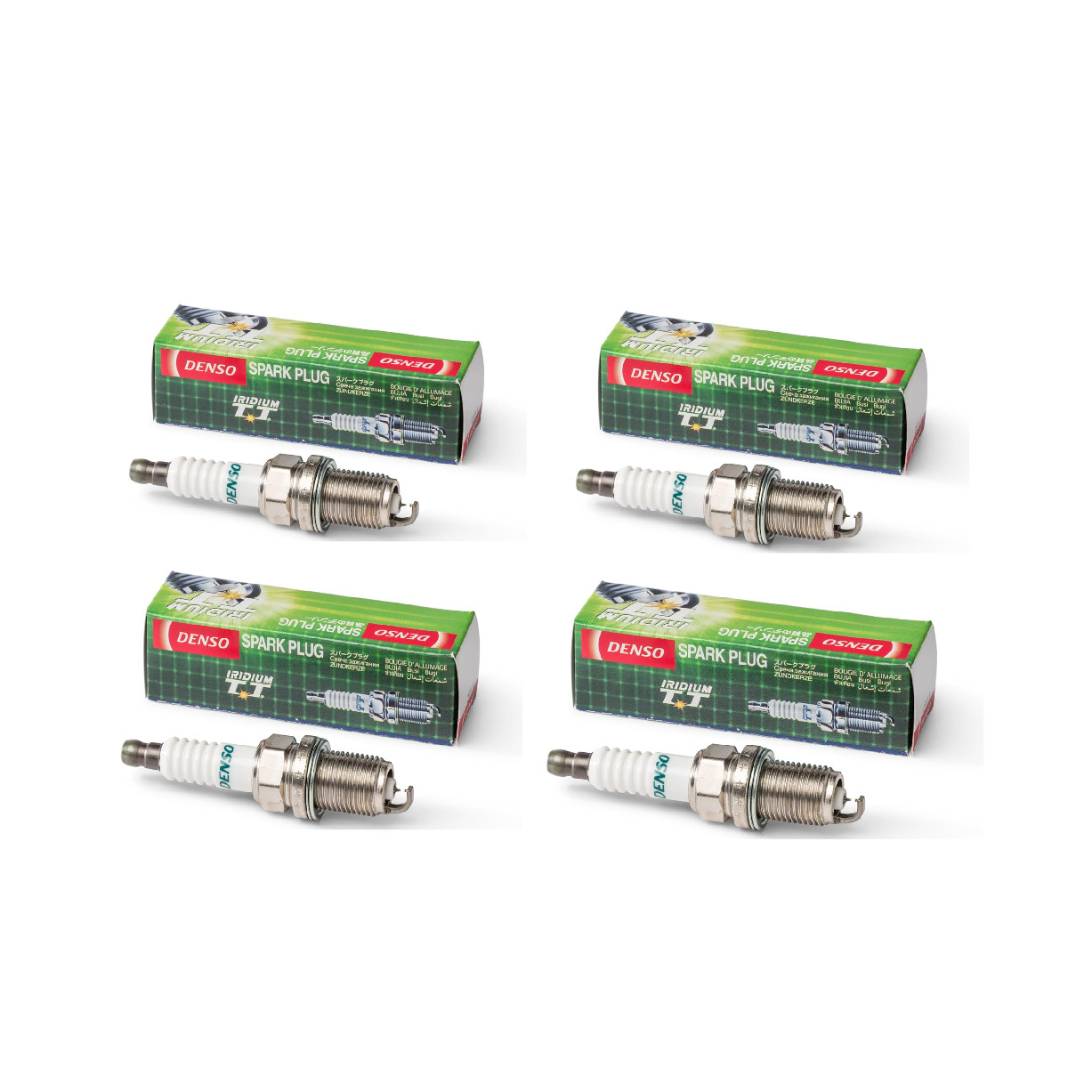 Denso It16Tt Iridium Tt Spark Plugs 4713-4 Pk