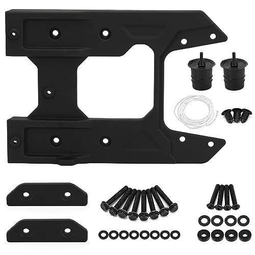 Oversized Spare Tire Tailgate Reinforcement Kit for 18-23 Jeep Wrangler JL
