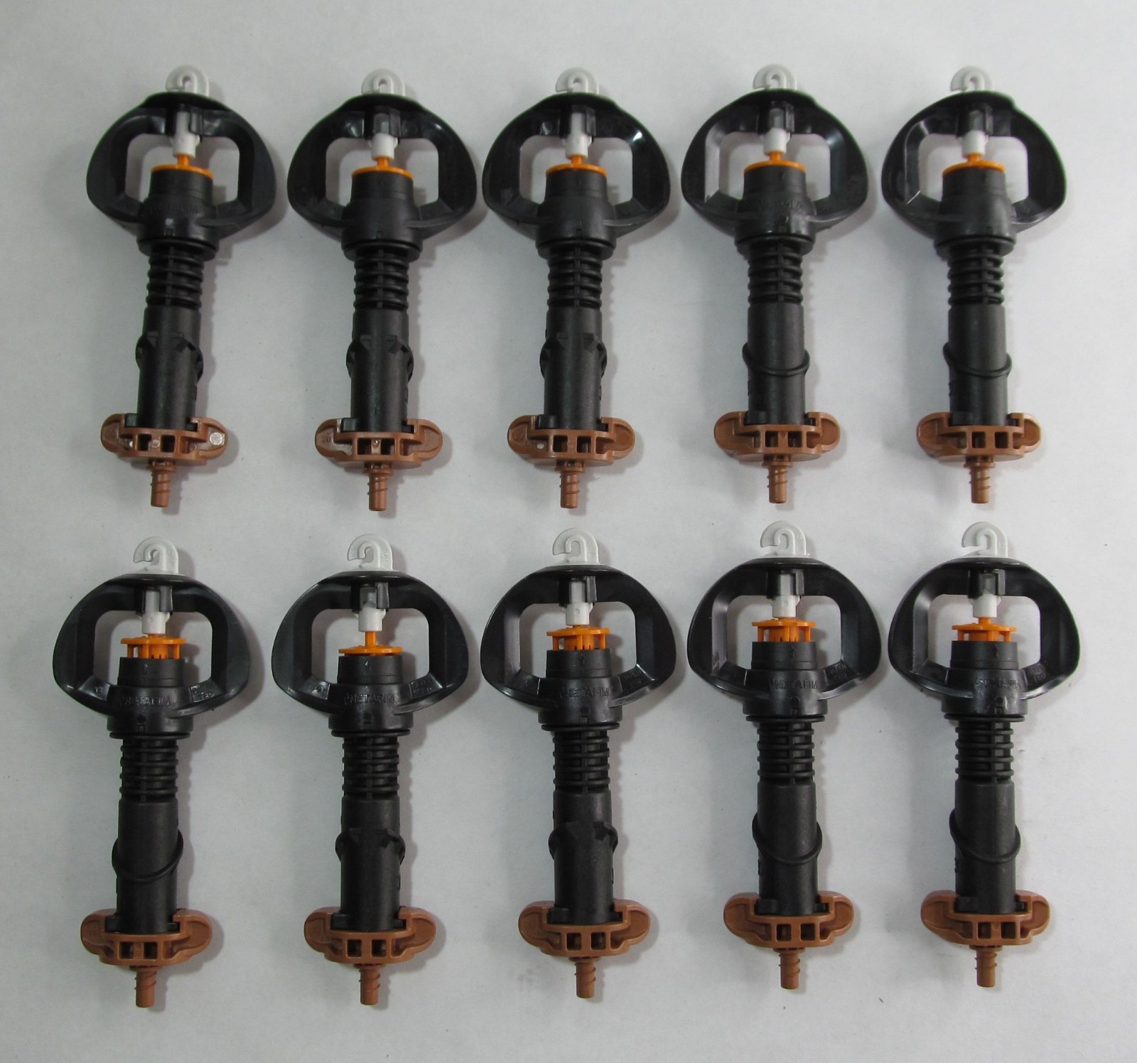 10-PACK NEW NETAFIM SUPERNET MRD MICRO SPRINKLER HEADS 360° MEDIUM RANGE