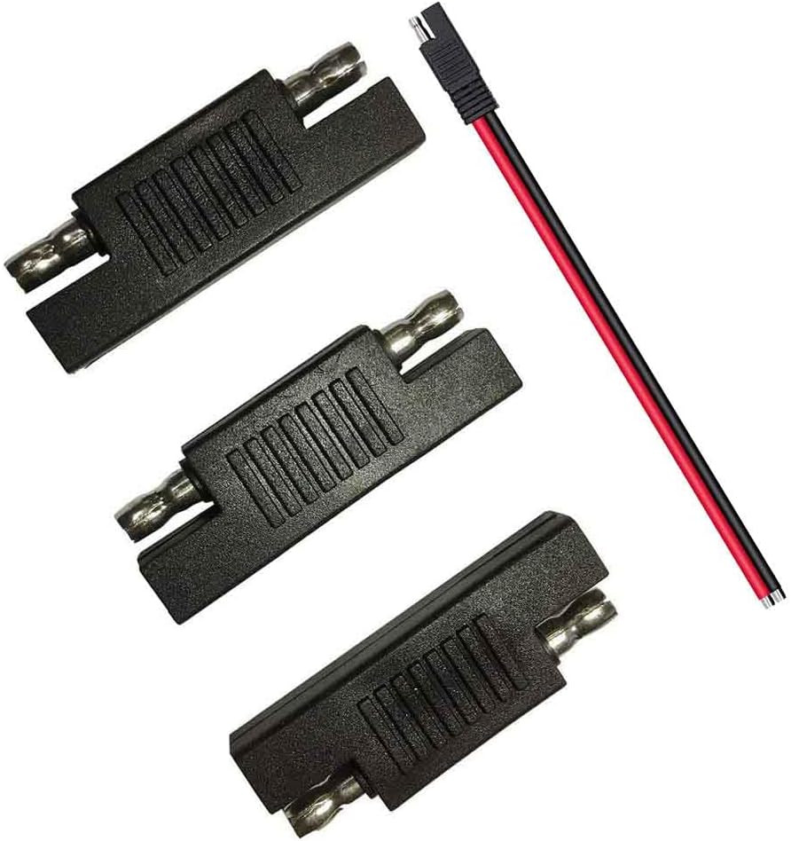 SAE Polarity Reverse Adapter Connectors for SAE Quick Disconnect Extension Cabl